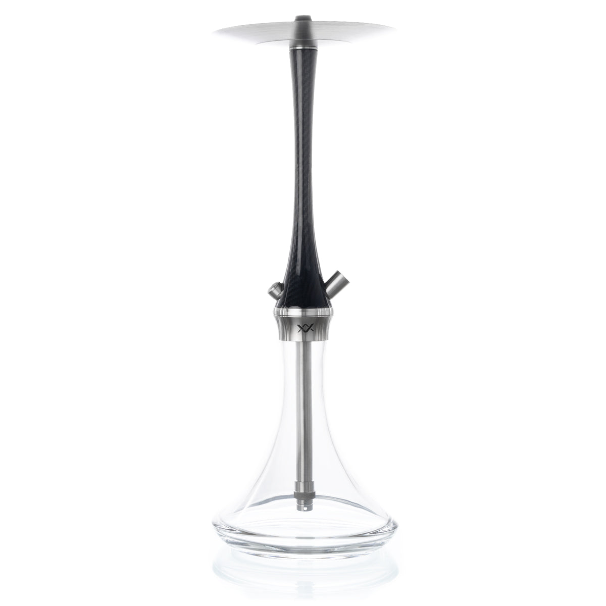 Aladin Valentino Shisha Pipe - Full Cover Black Carbon 67cm - The Shisha Shop