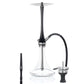Aladin Valentino Shisha Pipe - Full Cover Black Carbon 67cm - The Shisha Shop