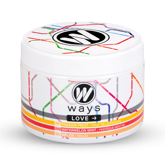 Ways Love 66 Shisha Flavour Passionfruit, watermelon and melon Tobacco Free 200g