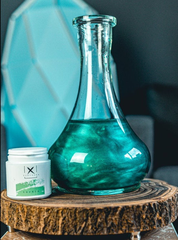Xschischa Sparkle Powder Metallic Shisha Water Colour - 50g - Various Colours - The Shisha Shop
