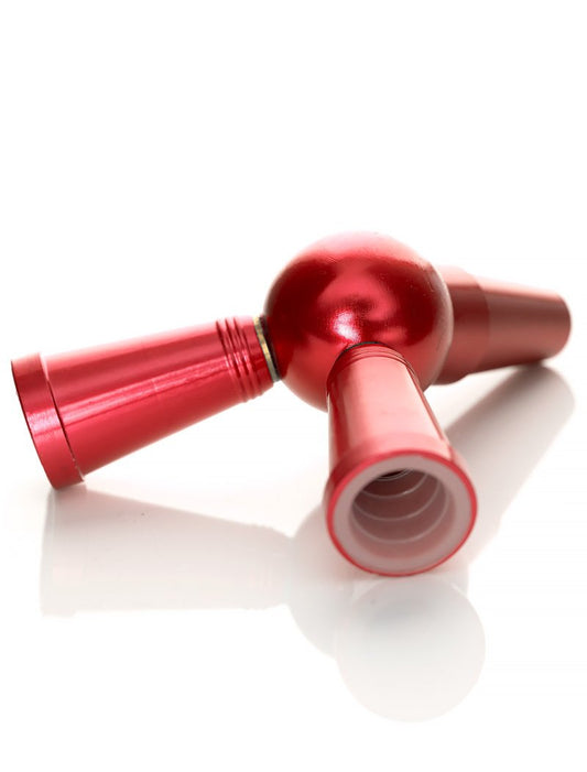 Universal Hose Port Splitter / Extender - Red - The Shisha Shop