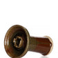 Alpaca Rook Bowl Phunnel Shisha Bowl - Aqua Brown