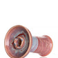Alpaca Rook Bowl Phunnel Shisha Bowl - Red Pink White