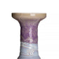 Alpaca Rook Bowl Phunnel Shisha Bowl - Purple Cream