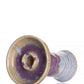 Alpaca Rook Bowl Phunnel Shisha Bowl - Purple Cream