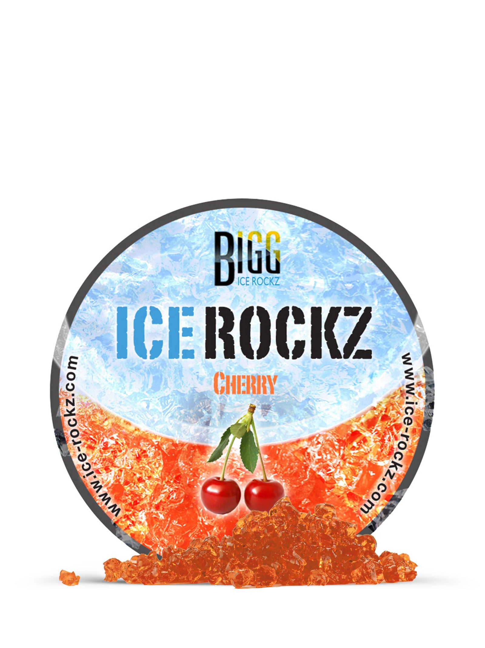 Cherry Shisha Flavour BIGG Ice Rockz Tobacco Free 120g - The Shisha Shop