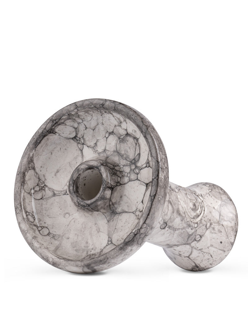 Zenith Phunnel Shisha Bowl - White Marble