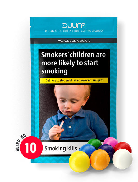 Duuma Premium No.10  |  Bubble Gum Shisha Flavour