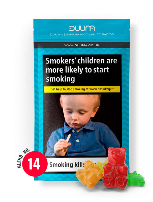 Duuma Premium No.14  |  Gummy Berry Juice Shisha Flavour