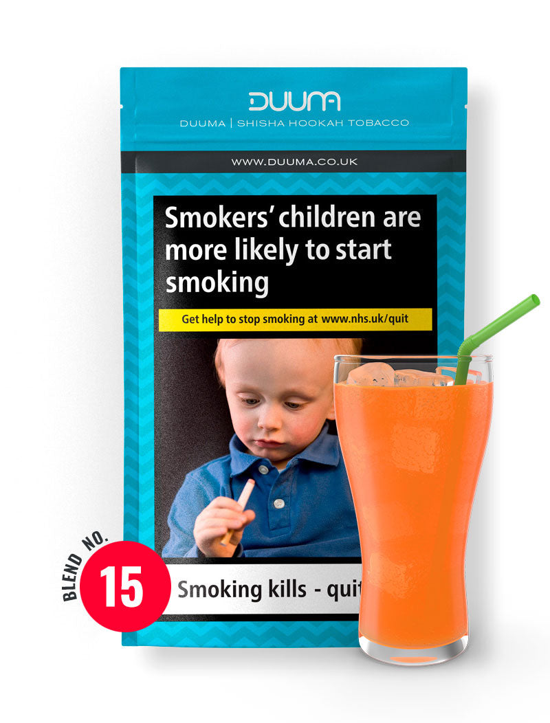 Duuma Premium No.15  |  Orange Brew Shisha Flavour