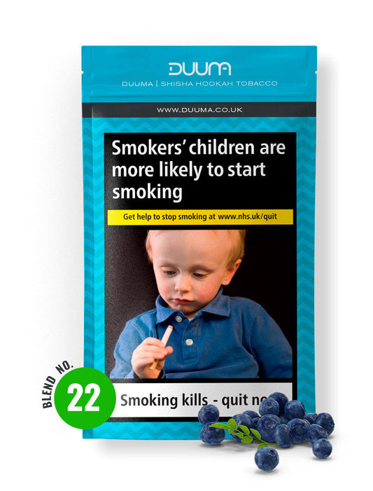 Duuma Premium No.22  |  Blueberry Delight Shisha Flavour