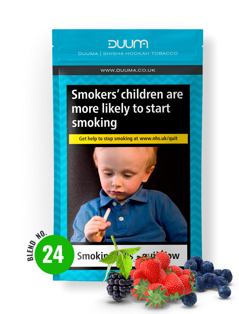 Duuma Premium No.24  |  Triple Berry Shisha Flavour