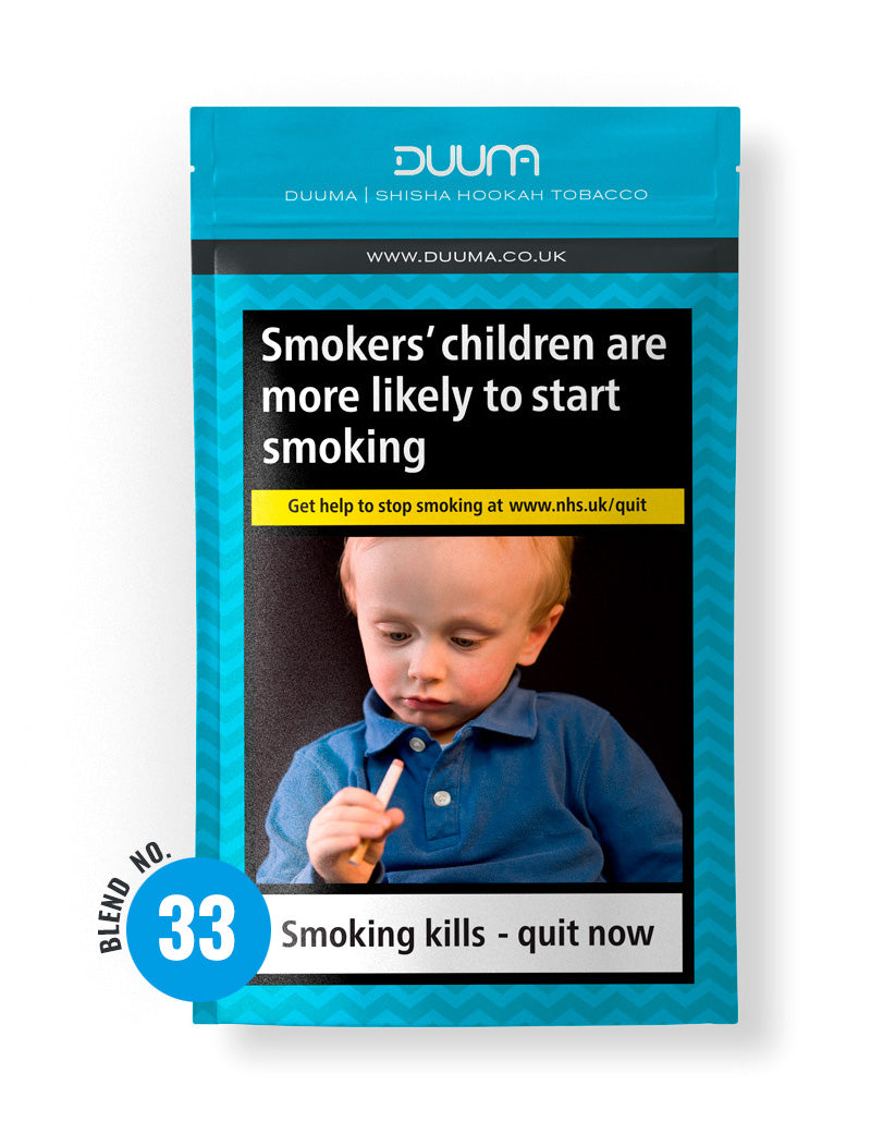 Duuma Premium No.33 | Blue Hawaii Shisha Flavour - The Shisha Shop