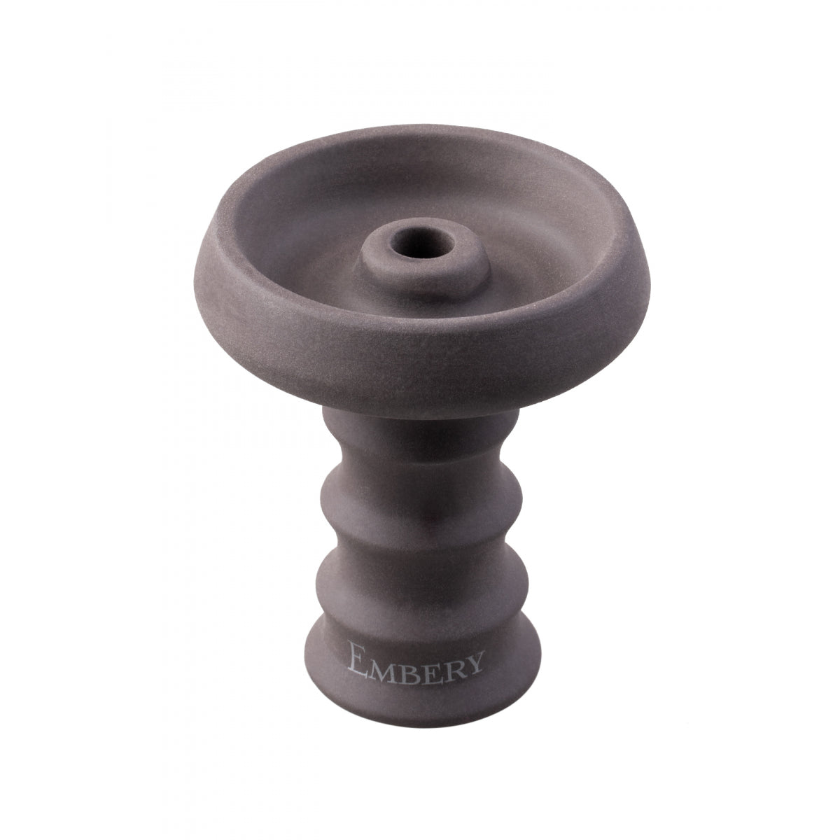 Embery JS Phunnel Shisha Bowl - Grey Clay Unglazed
