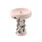 Embery JS Phunnel Shisha Bowl - White And Bamboo