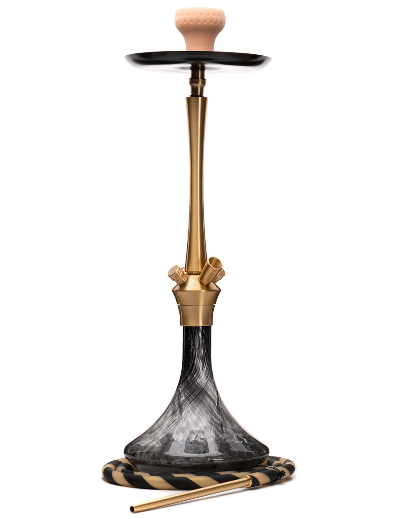 El Badia Chicha C7 Gold Shisha Pipe