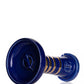 HC Cascade Funnel Blue Gold Ceramic Shisha Bowl
