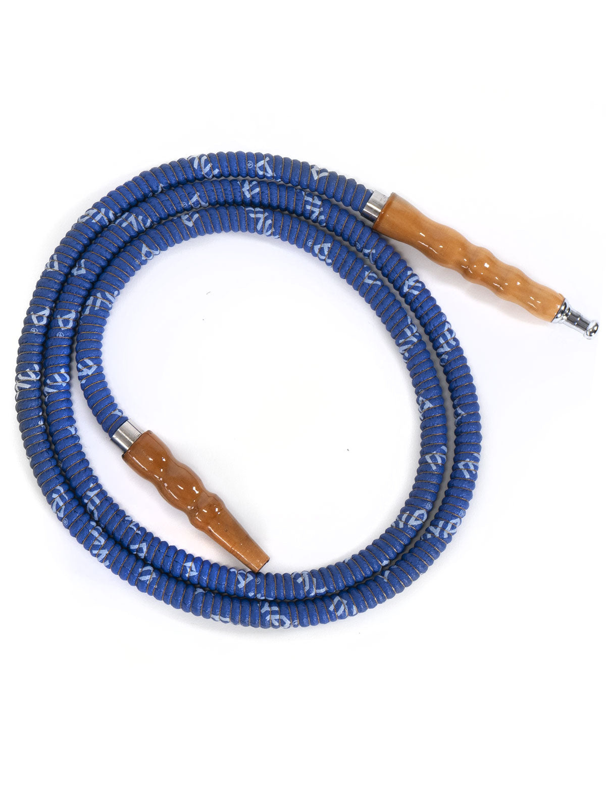 Mya Royal Blue Replacement Leather Shisha Hose Pipe v3