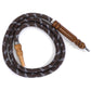 Mya Brown Large Tip Replacement Leather Shisha Hose Pipe
