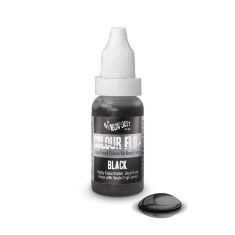 Shisha Water Colouring - 16ml - Various Colours - Black - The Shisha Shop