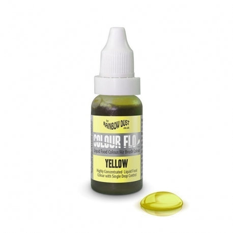 Shisha Water Colouring - 16ml - Various Colours - Yellow - The Shisha Shop