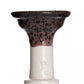 HookahJohn Ferris Phunnel Shisha Bowl - Blackberry over White