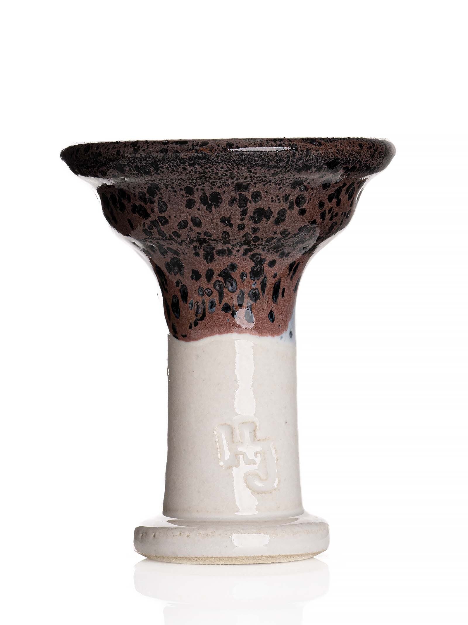 HookahJohn Ferris Phunnel Shisha Bowl - Blackberry over White - The Shisha Shop