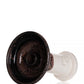 HookahJohn Ferris Phunnel Shisha Bowl - Blackberry over White