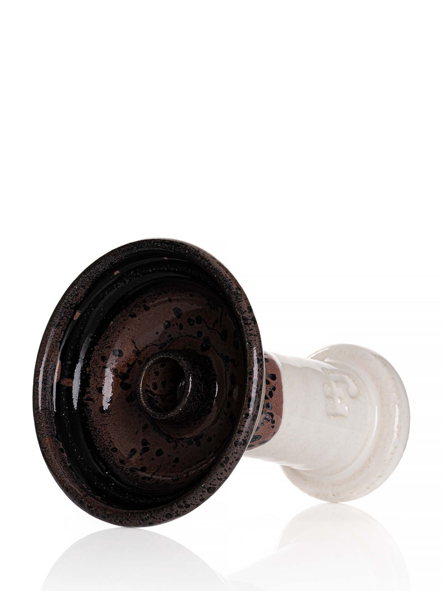 HookahJohn Ferris Phunnel Shisha Bowl - Blackberry over White - The Shisha Shop