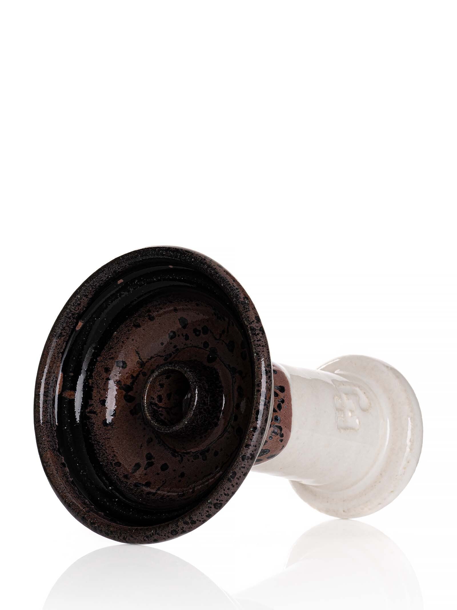 HookahJohn Ferris Phunnel Shisha Bowl - Blackberry over White - The Shisha Shop