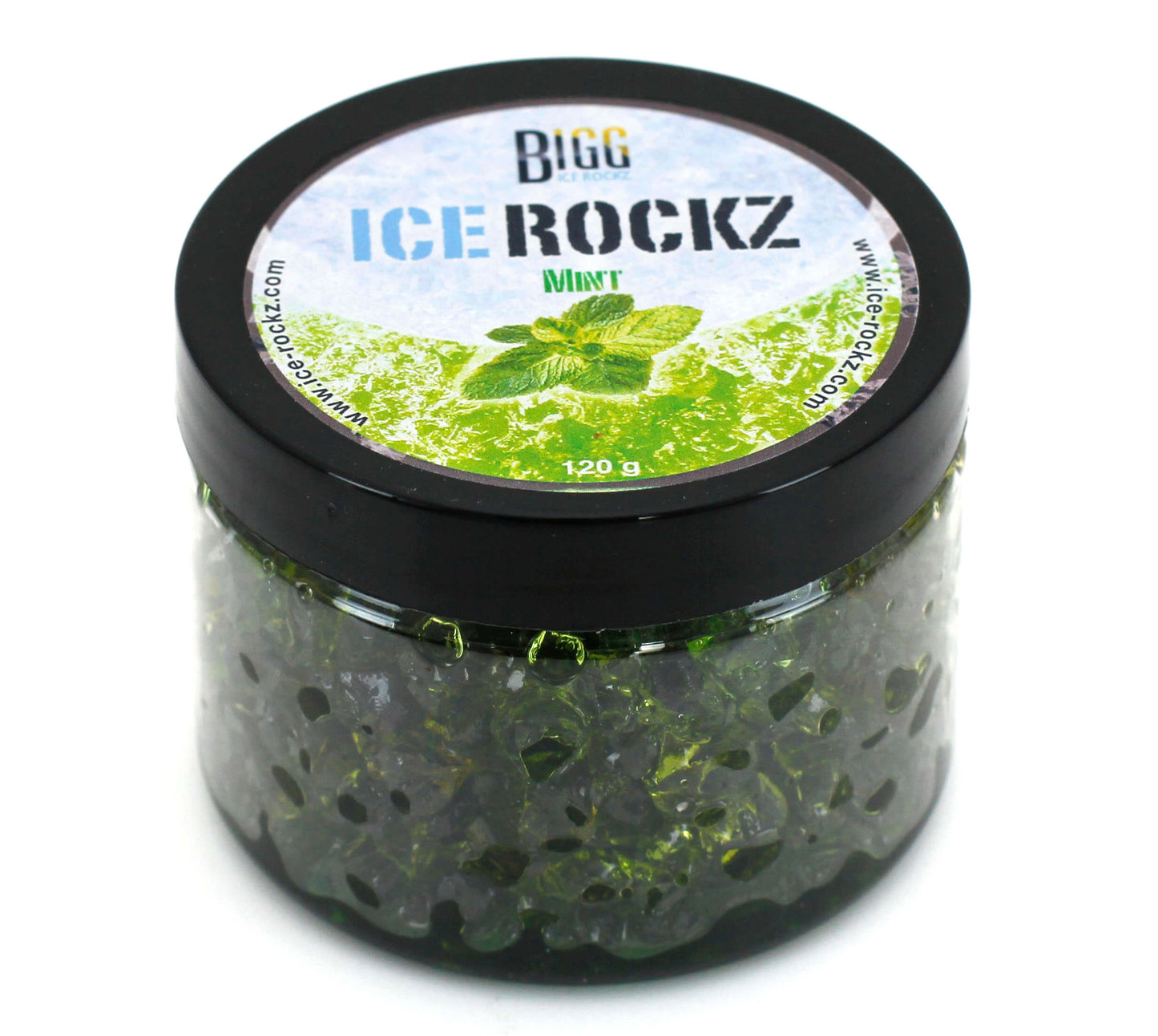Mint Shisha Flavour BIGG Ice Rockz Tobacco Free 120g