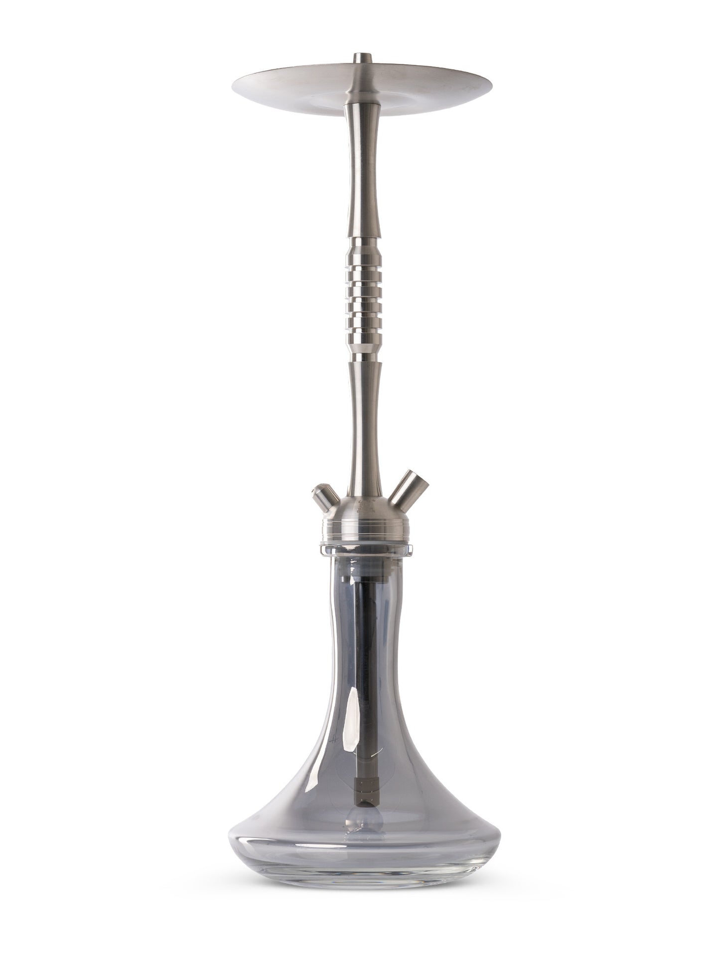 Kaya INOX Tradi Metallic Grey Shisha Pipe 63cm