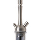 Kaya INOX Tradi Metallic Grey Shisha Pipe 63cm