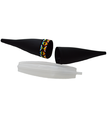 MYSTIQUE Black Bazooka Ice Mouthpiece – Screwable 2.0 - The Shisha Shop