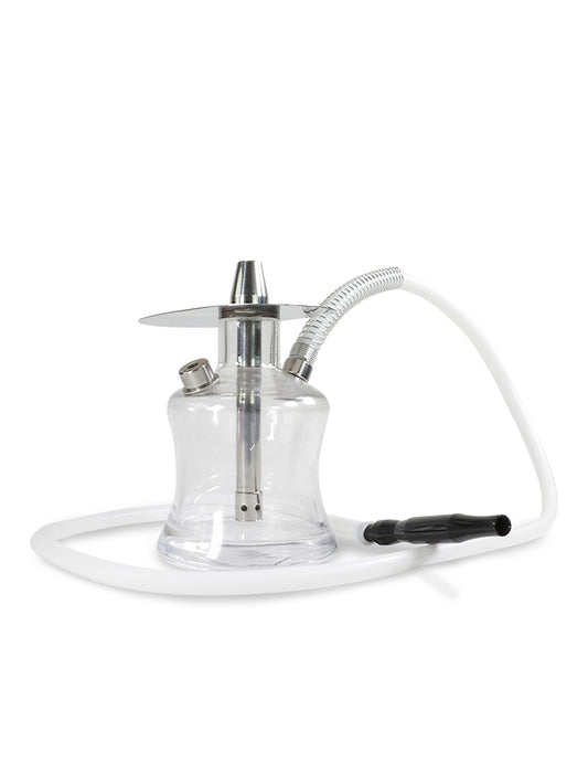 Oduman Mini Travel N2 Glass Shisha Pipe 25cm - The Shisha Shop