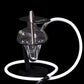 Oduman N5-Z Junior Clear Complete Shisha Pipe Package with Space Smoke