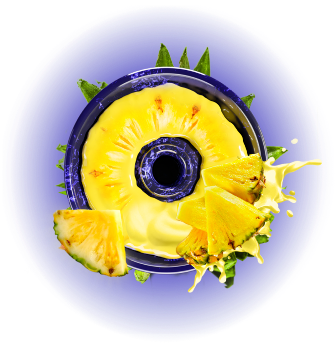 Space Smoke Light Mix Saturing (Pineapple Cocktail) Hookah Paste 30g - The Shisha Shop
