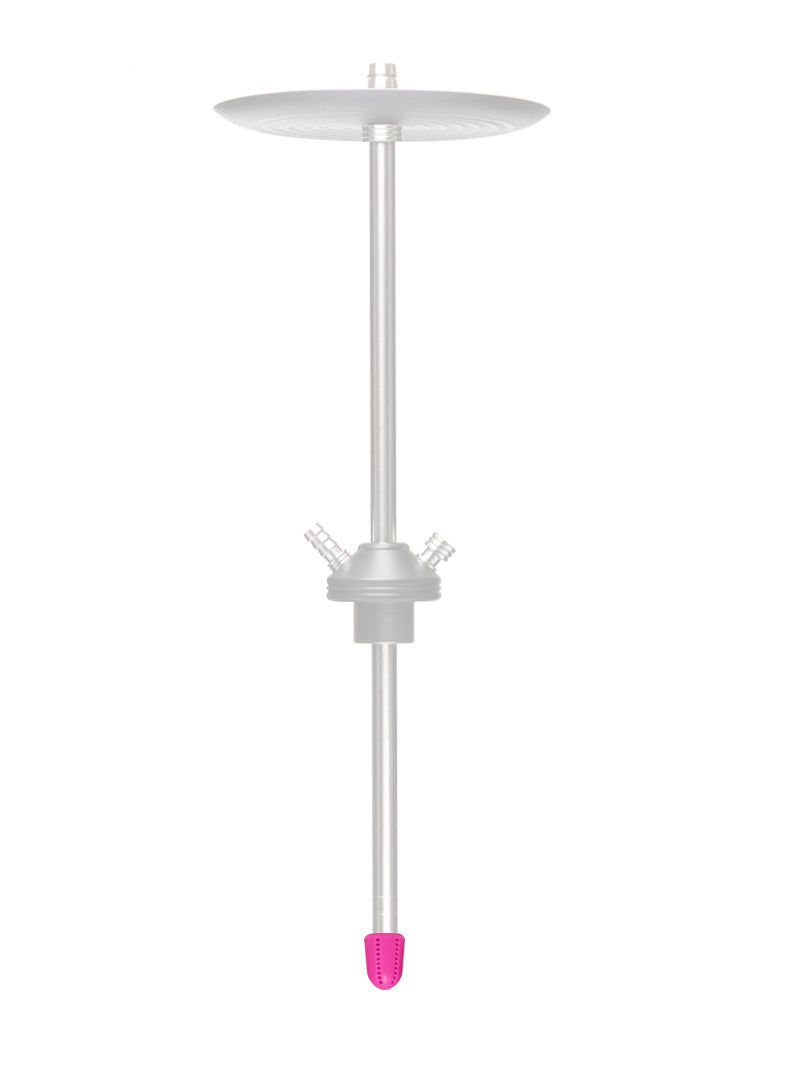 Silicone Diffuser Shisha Stem Filter Pink - Create Smoother Quieter Smoke - The Shisha Shop