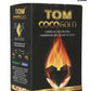 TOM CocoGold Cococha Premium Gold 1kg Natural Charcoal - 72 Pieces